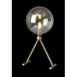 Настольная лампа Crystal Lux FRANCISCA LG1 GOLD/COGNAC