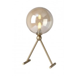 Настольная лампа Crystal Lux FRANCISCA LG1 GOLD/COGNAC