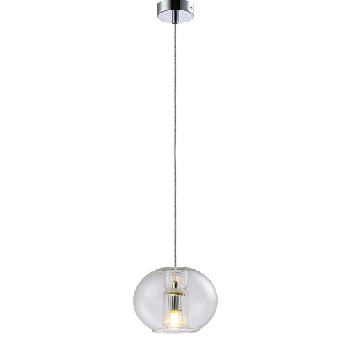 Светильник подвесной Crystal Lux BELEZA SP1 E CHROME