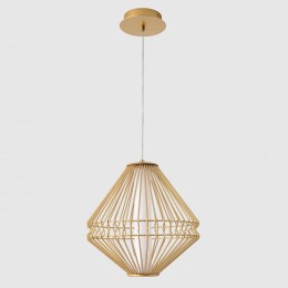 Светильник подвесной Crystal Lux CUADRA SP15W LED GOLD