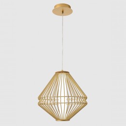 Светильник подвесной Crystal Lux CUADRA SP15W LED GOLD