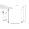 Бра Crystal Lux JOYA AP6W LED WH