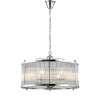 Люстра Crystal Lux TADEO SP6 D600 CHROME/TRANSPARENTE