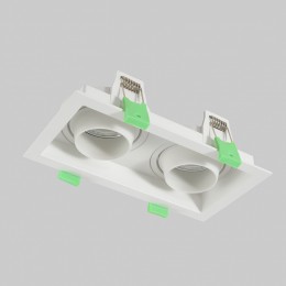 Светильник встроенный Crystal Lux CLT 069C2 WH