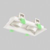 Светильник встроенный Crystal Lux CLT 069C2 WH