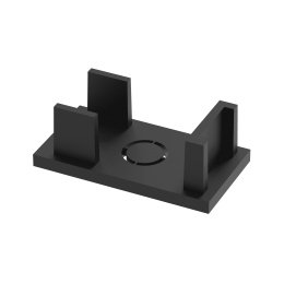 Заглушка для магнитного шинопровода (2 шт.) Crystal Lux CLT 0.206 06 BL