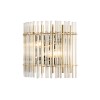 Бра Crystal Lux AURELIO AP2 GOLD+CHROME/TRANSPARENT