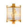 Бра Crystal Lux TADEO AP2 GOLD/TRANSPARENTE