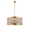 Люстра Crystal Lux TADEO SP6 D600 GOLD/TRANSPARENTE