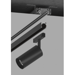 Профиль-адаптер для монтажа в натяжной потолок магнитного шинопровода SPACE EASY Crystal Lux CLT 0.224 05 2000 AL