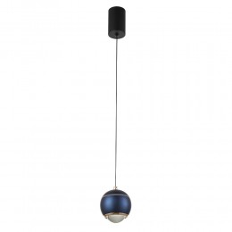 Светильник подвесной Crystal Lux CARO SP LED BLUE