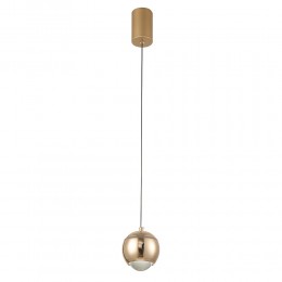 Светильник подвесной Crystal Lux CARO SP LED GOLD