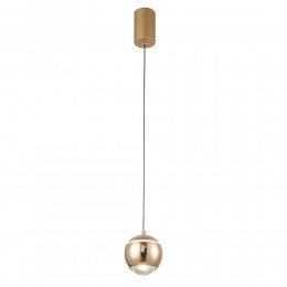 Светильник подвесной Crystal Lux CARO SP LED GOLD