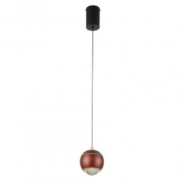 Светильник подвесной Crystal Lux CARO SP LED RED