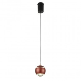 Светильник подвесной Crystal Lux CARO SP LED RED