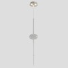 Светильник подвесной Crystal Lux GLASS SP3W LED CHROME