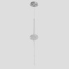 Светильник подвесной Crystal Lux GLASS SP3W LED CHROME