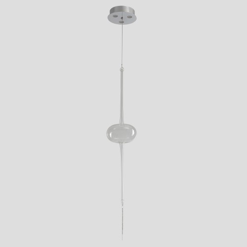 Светильник подвесной Crystal Lux GLASS SP3W LED CHROME