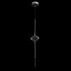 Светильник подвесной Crystal Lux GLASS SP3W LED CHROME