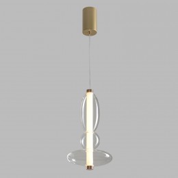 Светильник подвесной Crystal Lux QUASAR SP10W LED TRANSPARENT