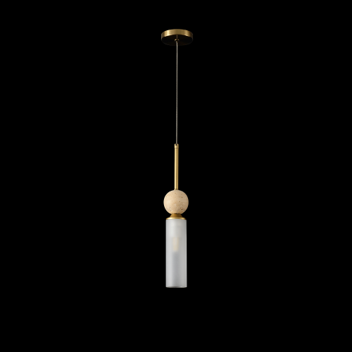 Светильник подвесной Crystal Lux SIMPLY SP1 BRASS