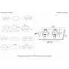Светильник встраиваемый Crystal Lux CLT 044C2 WH-WH-GO