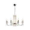 Люстра Crystal Lux AURELIO SP8 GOLD+CHROME/TRANSPARENT