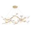 Люстра Crystal Lux COLIBRI SP10 GOLD