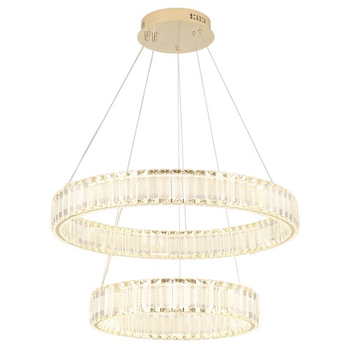 Люстра Crystal Lux MUSIKA SP100W LED GOLD