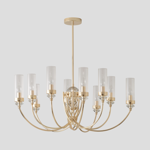 Люстра Crystal Lux SECRET SP10 GOLD