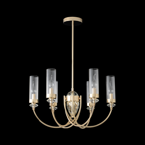 Люстра Crystal Lux SECRET SP6 GOLD