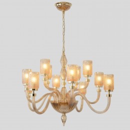 Люстра Crystal Lux SILVESTRO SP12 AMBER