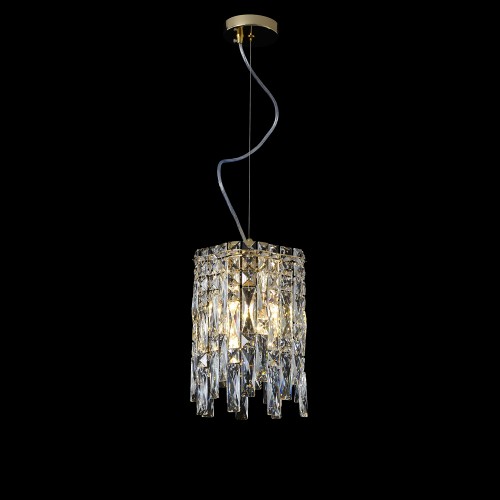 Светильник подвесной Crystal Lux ABRIL SP2 GOLD