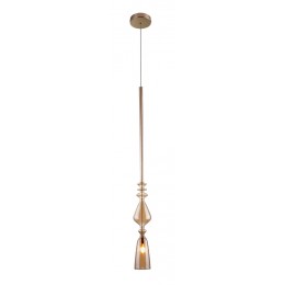 Светильник подвесной Crystal Lux LUX NEW SP1 B AMBER