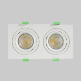 Светильник встроенный Crystal Lux CLT 002C2 WH V2