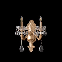 Бра Crystal Lux ELIZABETH AP2 BRASS