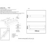 Бра Crystal Lux KANTO AP12W LED WH