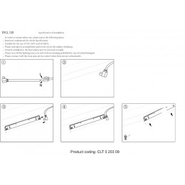 Драйвер для магнитного шинопровода 48V, 200W Crystal Lux CLT 0.203 09 BL