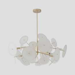 Люстра Crystal Lux DANDELION SP10 GOLD