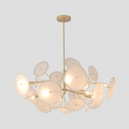 Люстра Crystal Lux DANDELION SP10 GOLD