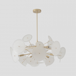 Люстра Crystal Lux DANDELION SP10 GOLD