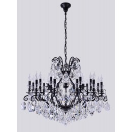 Люстра Crystal Lux MAGNIFICO SP19 BLACK/TRANSPARENT