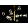 Люстра Crystal Lux MARZO SP12 BRONZE/TRANSPARENTE