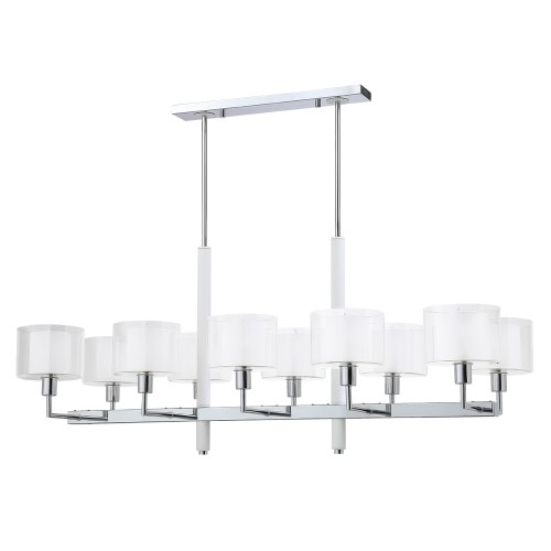 Люстры Crystal Lux MAESTRO SP-PL10 L1100 CHROME