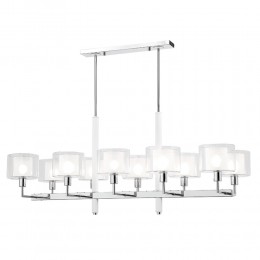 Люстры Crystal Lux MAESTRO SP-PL10 L1100 CHROME