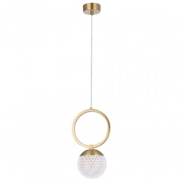 Светильник подвесной Crystal Lux CAROLINA SP1 V1 BRASS