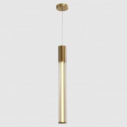 Светильник подвесной Crystal Lux LINEUP SP11W LED BRASS