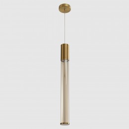 Светильник подвесной Crystal Lux LINEUP SP11W LED BRASS