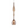 Светильник подвесной Crystal Lux LUX NEW SP1 C AMBER