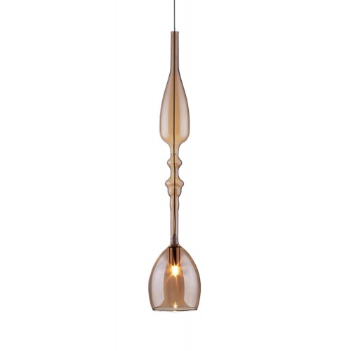 Светильник подвесной Crystal Lux LUX NEW SP1 C AMBER